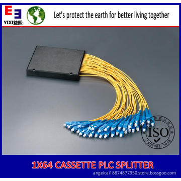 efficiently hot sale Cassette Type 1*64 plc splitter